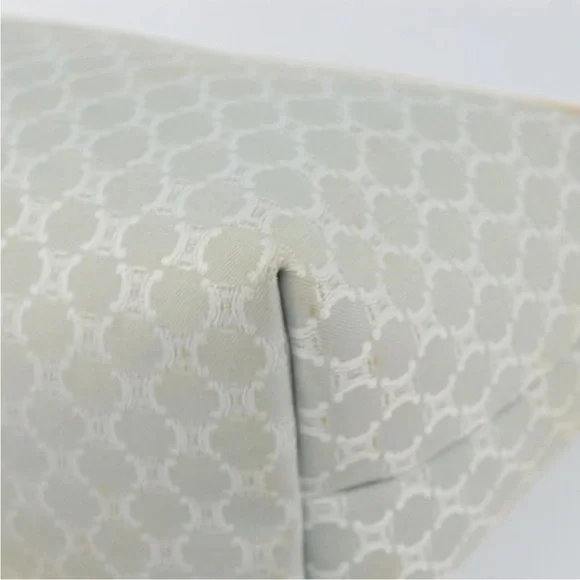 Celine Macadam Canvas handbag white silver - Picture 10 of 16